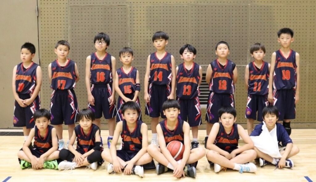 2024 片山ミニバス男子チーム