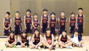 2024 片山ミニバス男子チーム