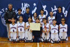 朝霞地区新人戦女子優勝